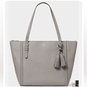 Kate Spade Orchid Street Maya Gray Shoulder Bag